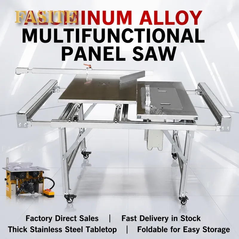 Woodworking Workshop Design - For Beichen Aluminum Alloy Push Table