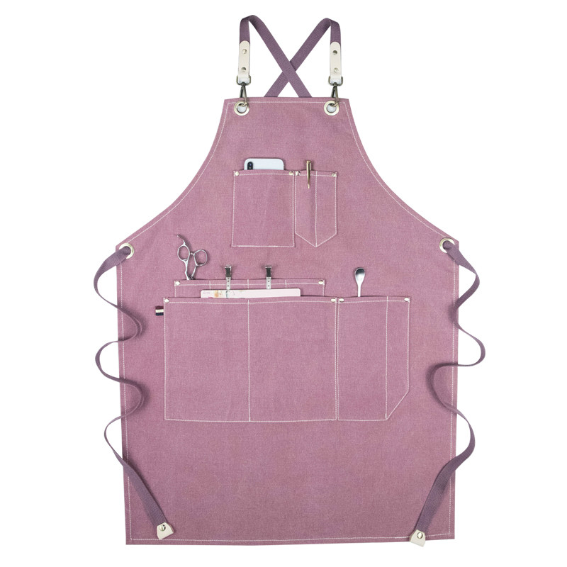 Woodworking Apron - Apron Factory Sale Pink Unisex Workwear