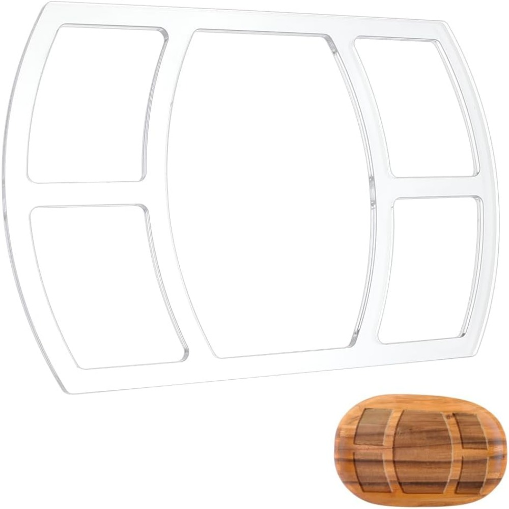 Woodworking Pdf - 5 Pocket Valet Tray Router Template