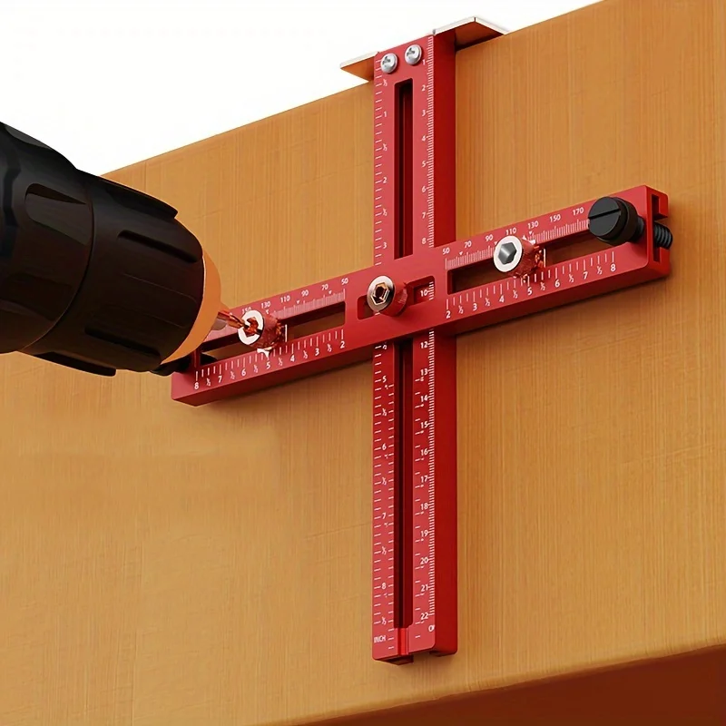 Woodworking Pdf - Aluminum Cabinet Handle Jig Adjustable Punch