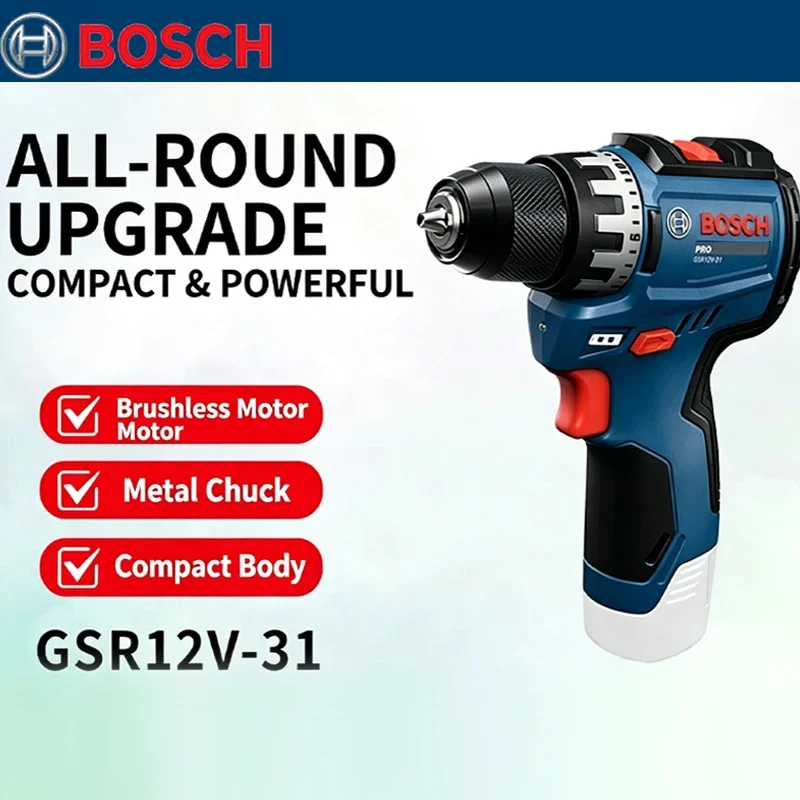 Bosch GSR 12V-31 Brushless Ele - огляд і ціна Woodworking Product