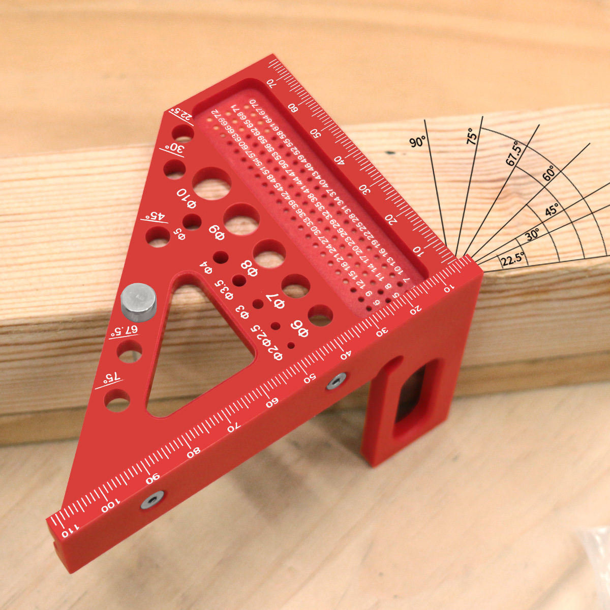 3D Multi-Angle Measuring Ruler - огляд і ціна Woodworking For Engineers