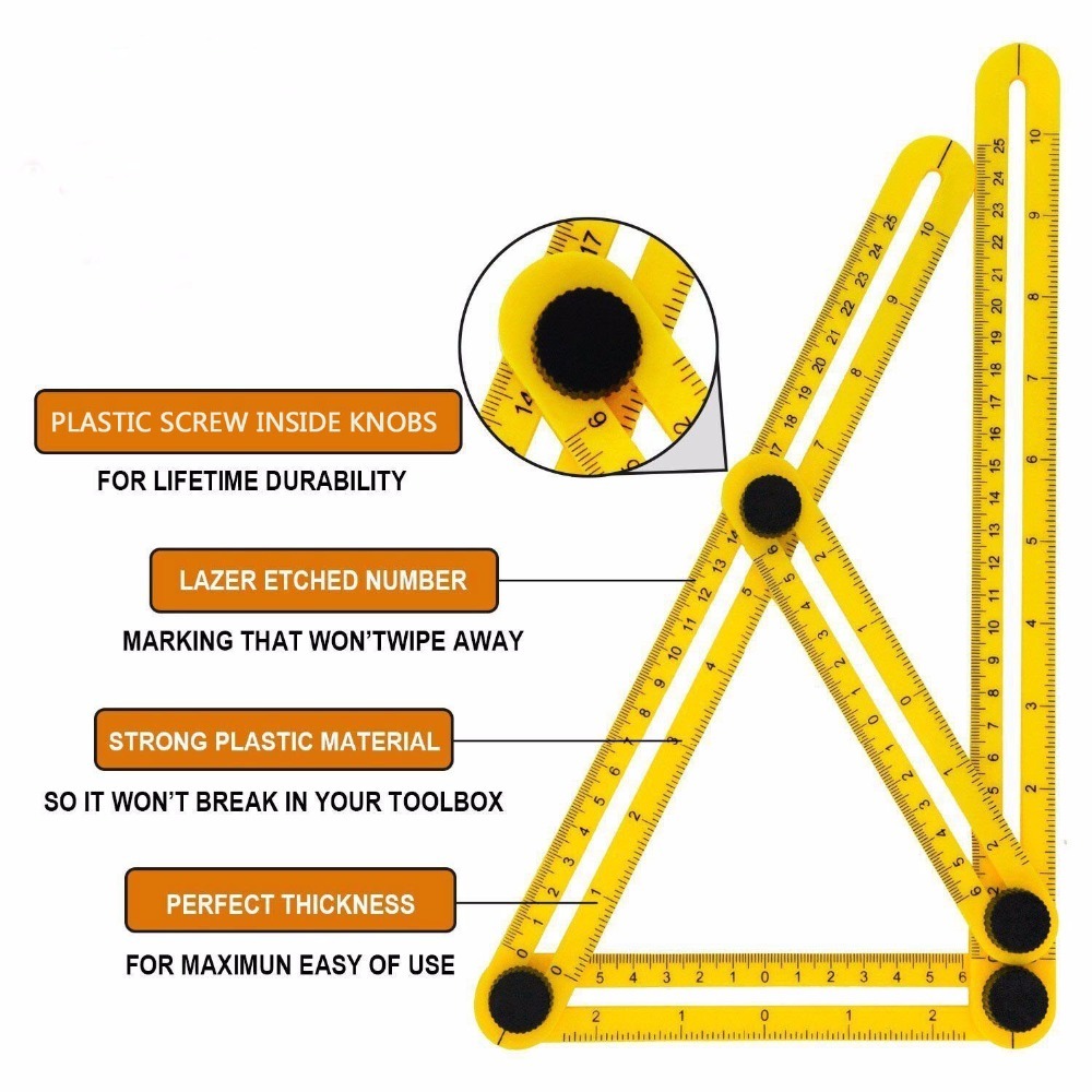 Protractor Multi Angle Ruler T - огляд і ціна Woodworking Pdf