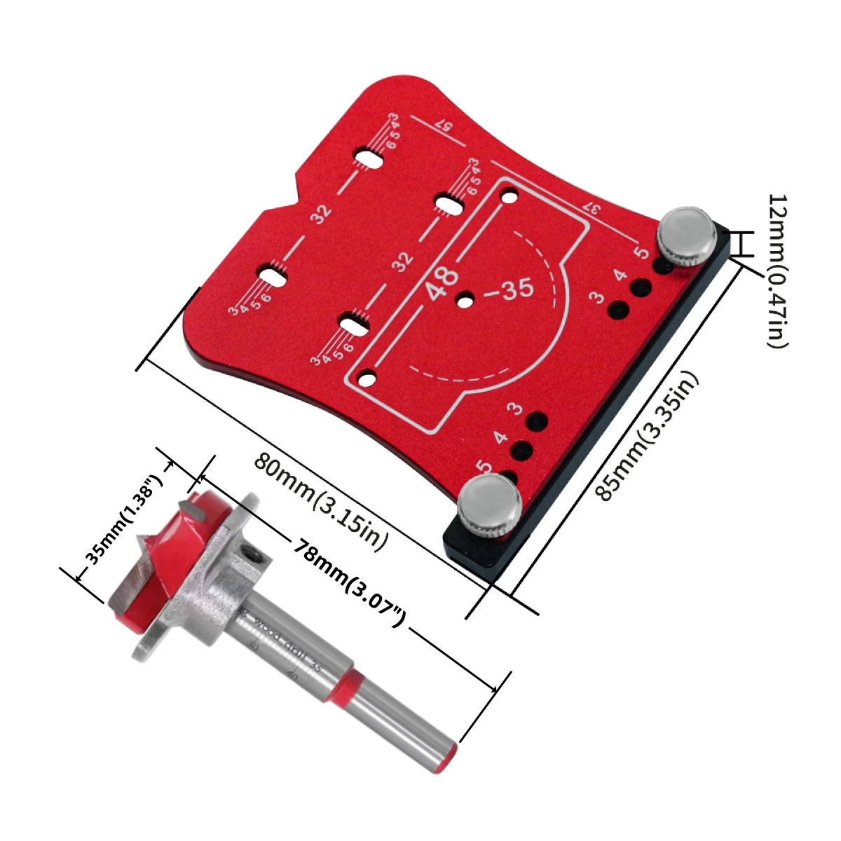 35mm Hinge Hole Positioning Te - огляд і ціна Woodworking Pdf
