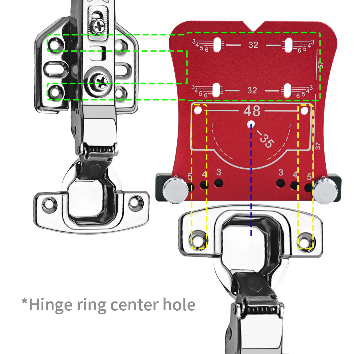 35mm Hinge Hole Positioning Te - огляд і ціна Woodworking Pdf