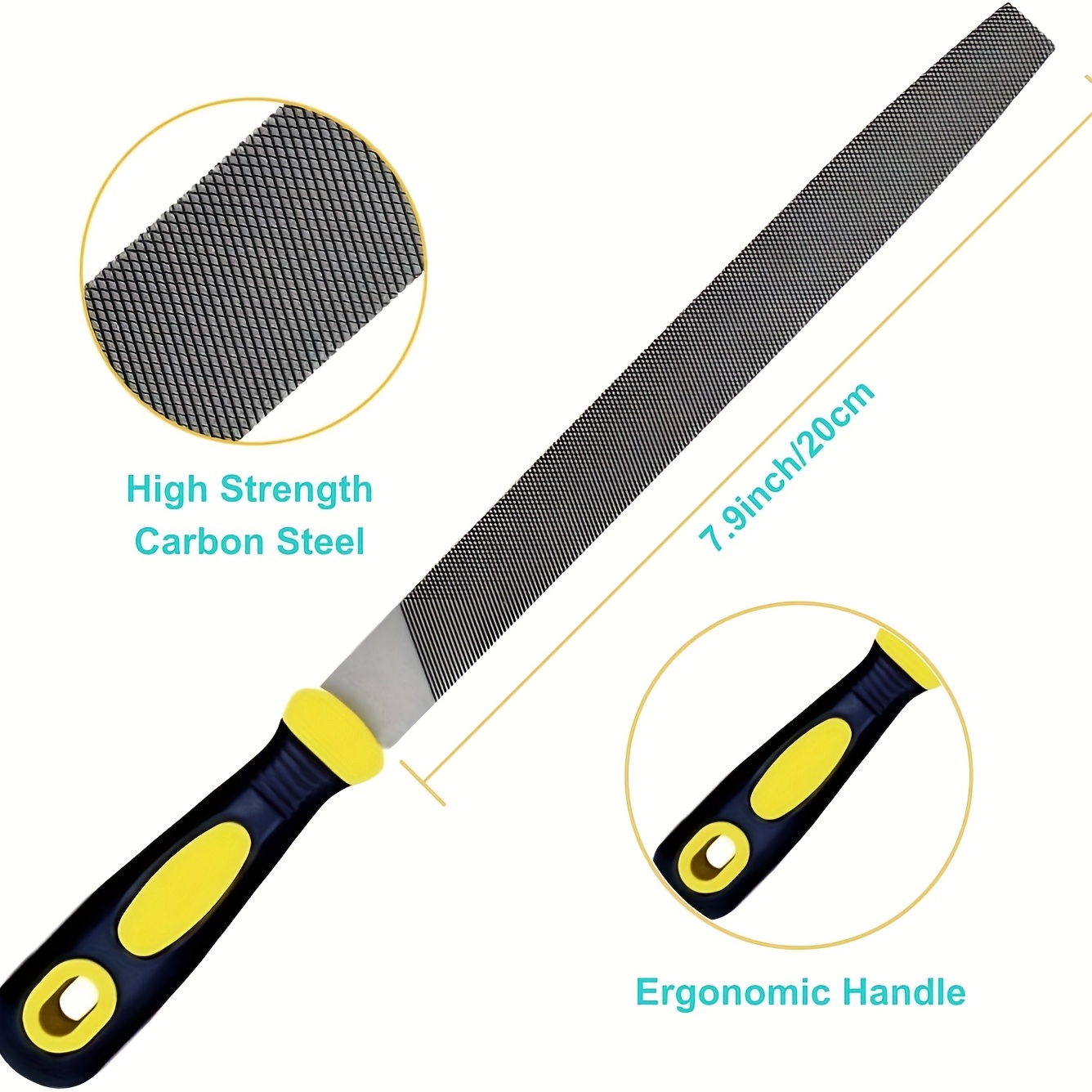 File Set 8-inch Professional H - огляд і ціна Woodworking Rasps And Files