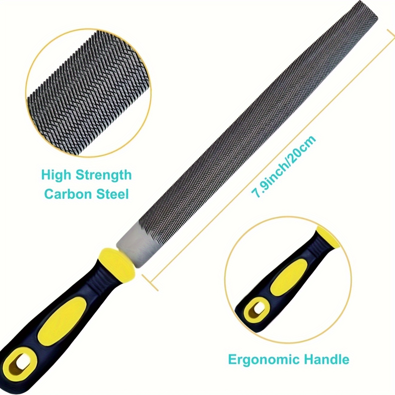 File Set 8-inch Professional H - огляд і ціна Woodworking Rasps And Files