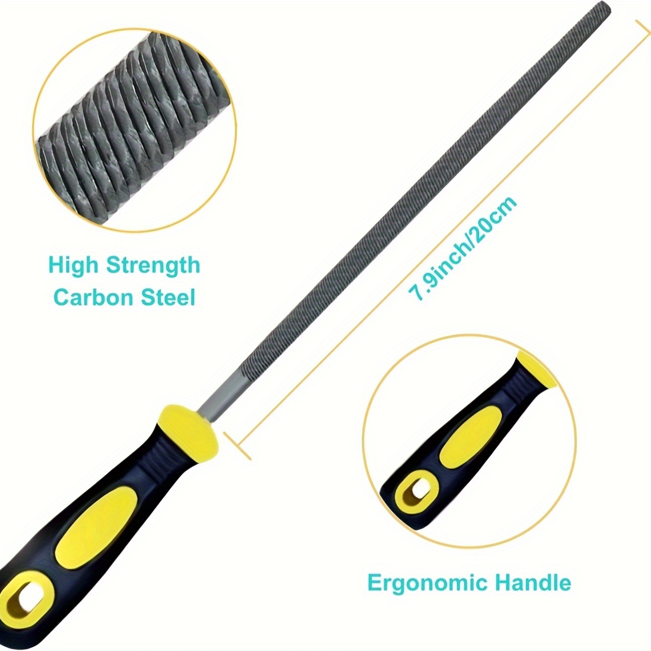File Set 8-inch Professional H - огляд і ціна Woodworking Rasps And Files