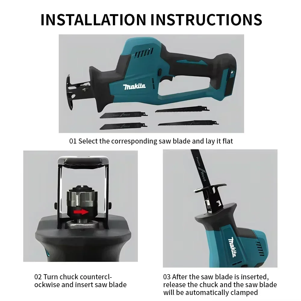 Makita DJR189 Cordless Electri - огляд і ціна Woodworking Essential Tools