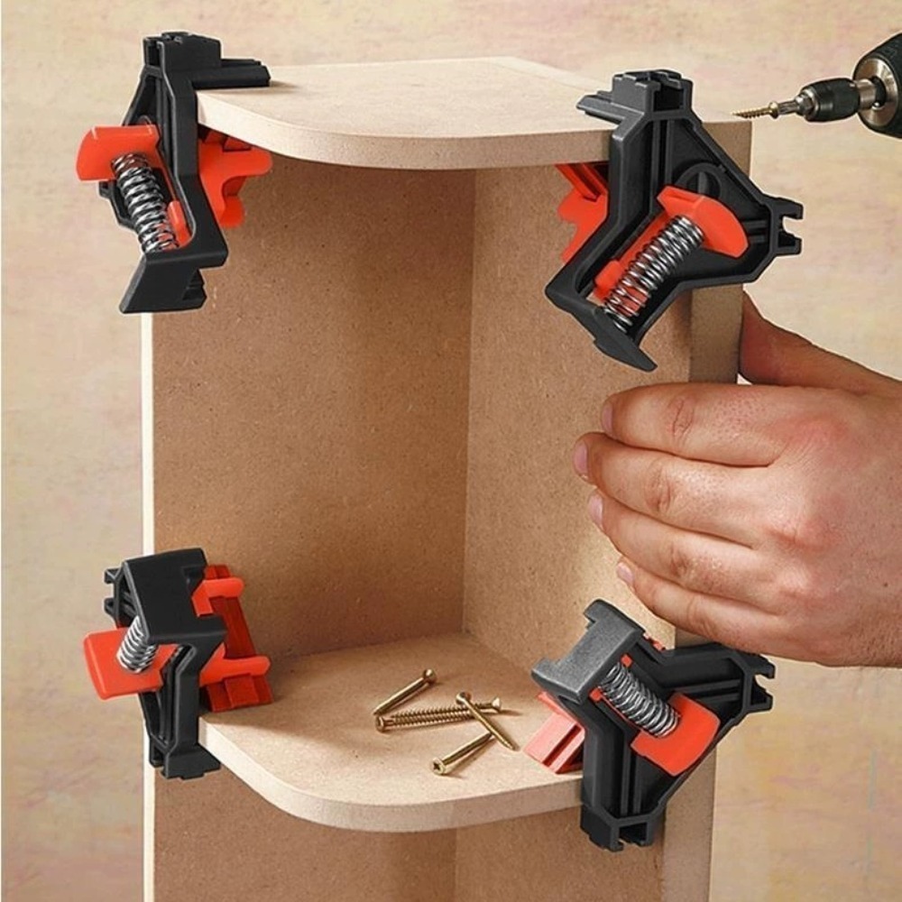 4pcs 90° Right Angle Clamp Fix - огляд і ціна Woodworking Product