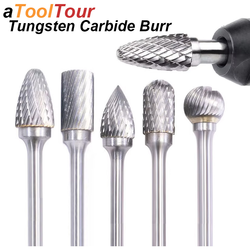 Tungsten Carbide Burrs Set 1/4 - огляд і ціна Woodworking Rasps And Files