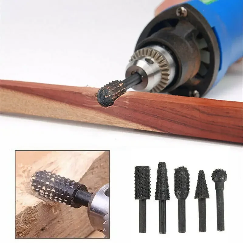 5PCS Rotary Craft Files Rotary - огляд і ціна Woodworking Rasps And Files