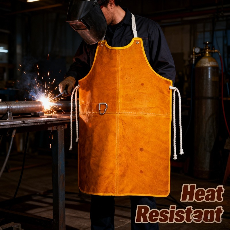 Durable Leather Welding Apron  - огляд і ціна Woodworking Apron