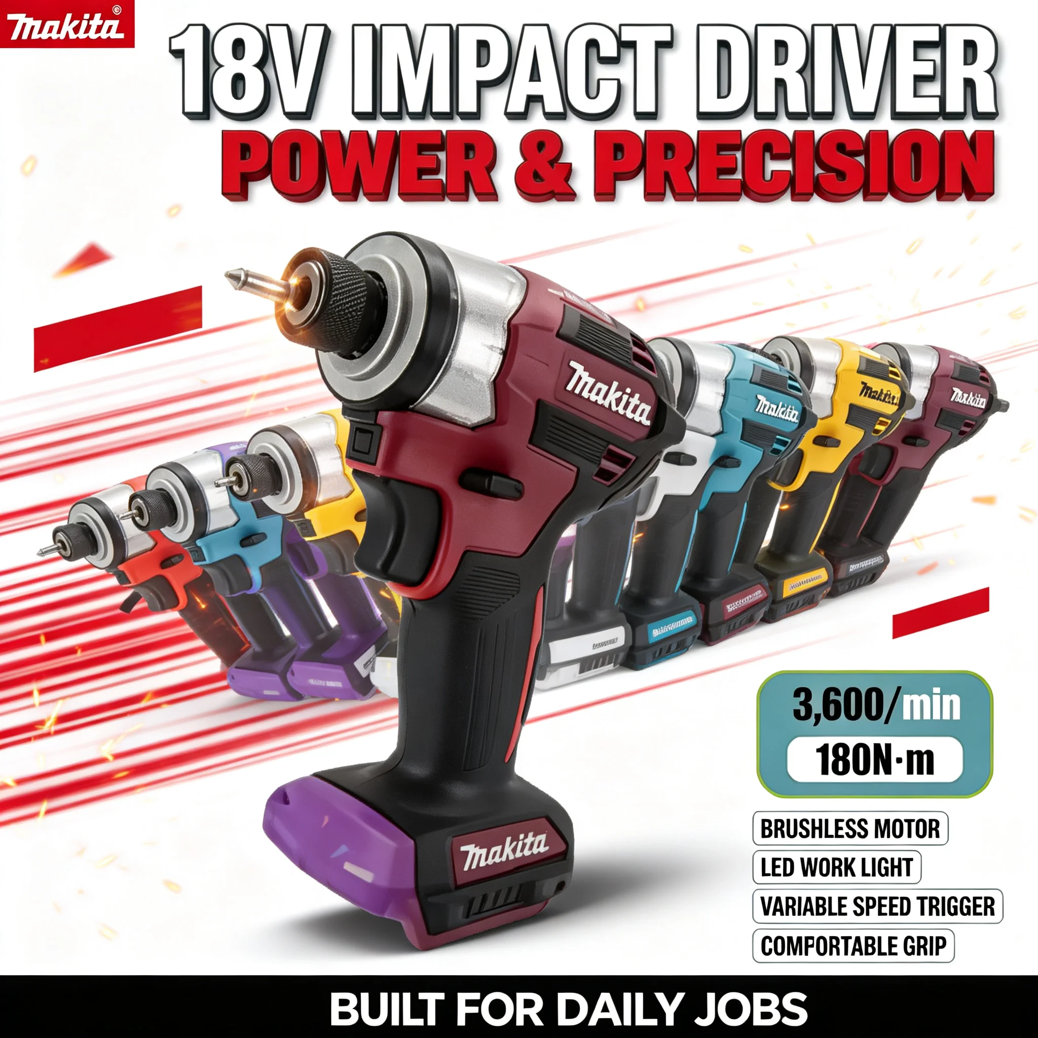 18V Makita DTD173 Brushless Co - огляд і ціна Woodworking Essential Tools