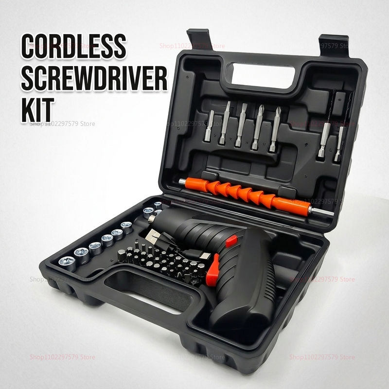 47Pcs Rechargeable Electric Sc - огляд і ціна Woodworking Essential Tools