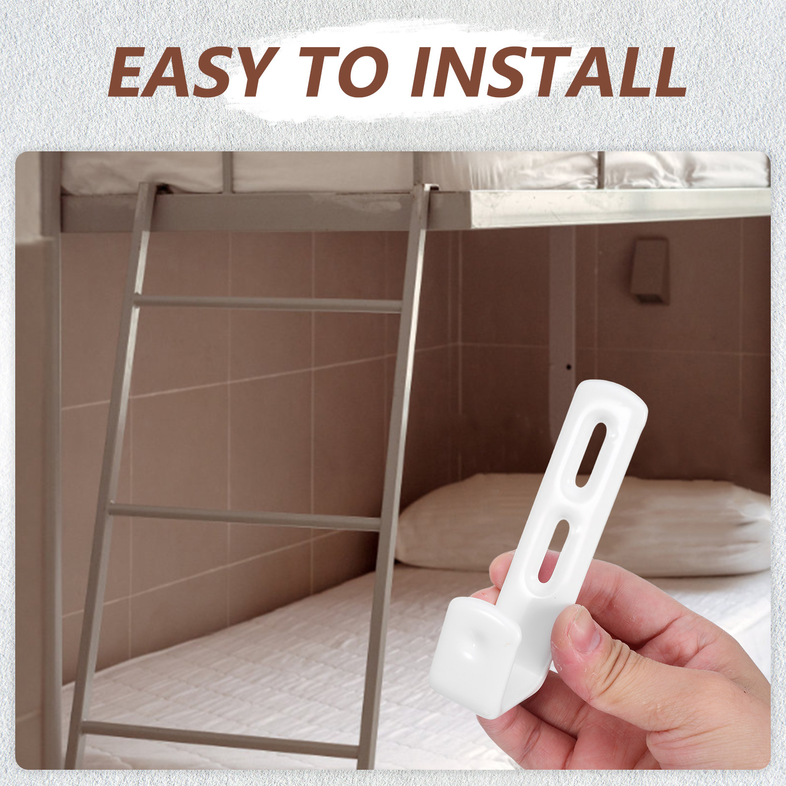 2Pcs Rubber Coated Ladder Hook - огляд і ціна Woodworking Lofts