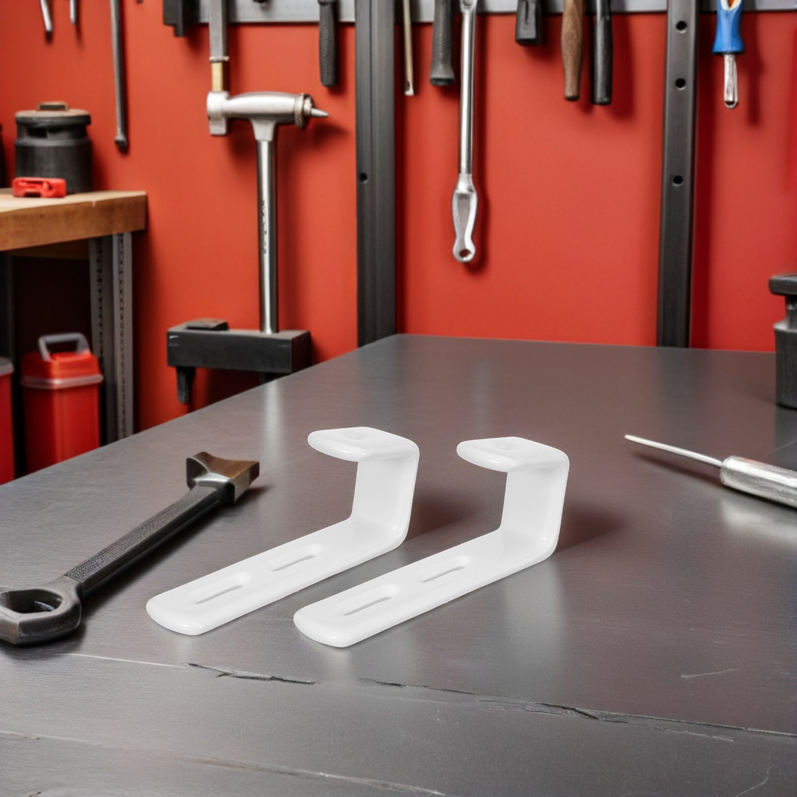 2Pcs Rubber Coated Ladder Hook - огляд і ціна Woodworking Lofts