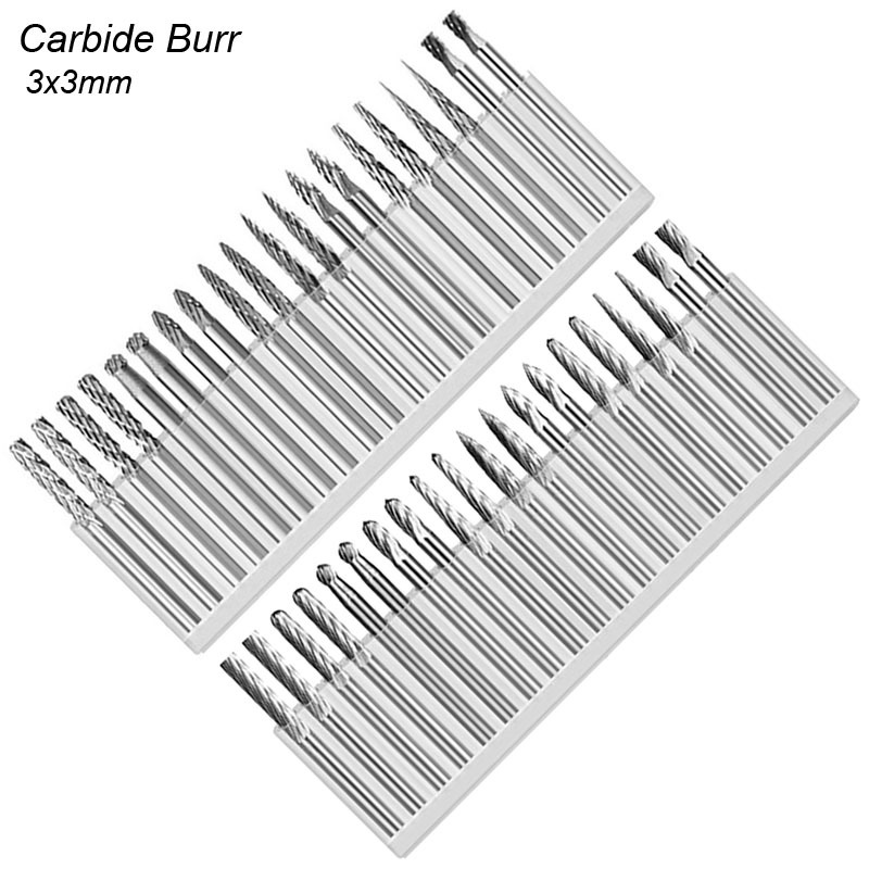 3mm Shank Tungsten Carbide Bur - огляд і ціна Woodworking Rasps And Files