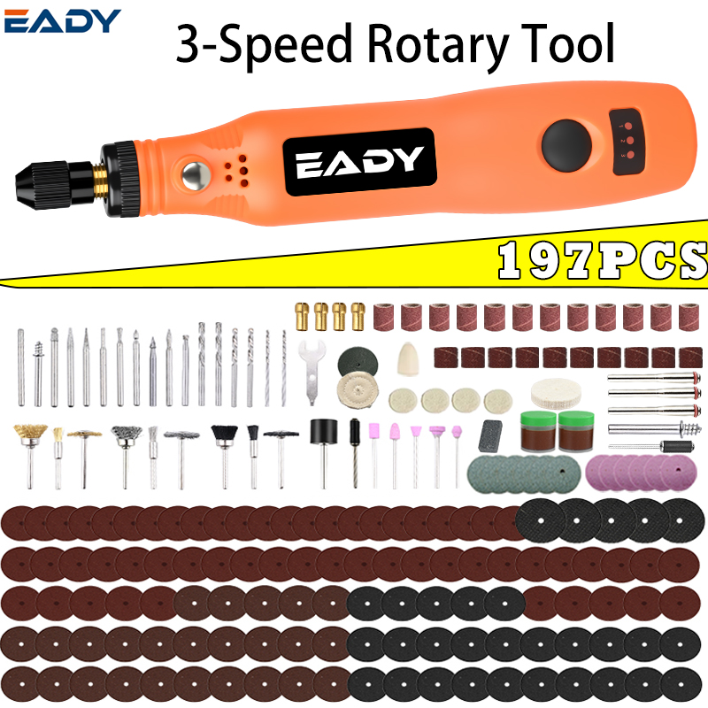 USB Cordless Rotary Tool Kit – - огляд і ціна Woodworking Product