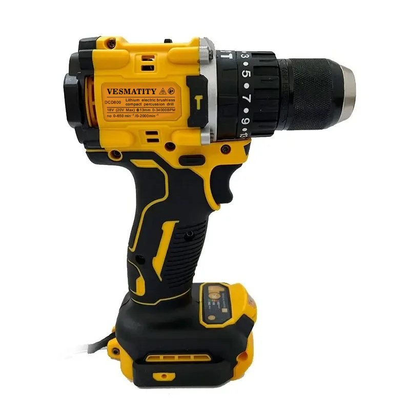 Vesmatity DCD800 20V Brushless - огляд і ціна Woodworking Essential Tools