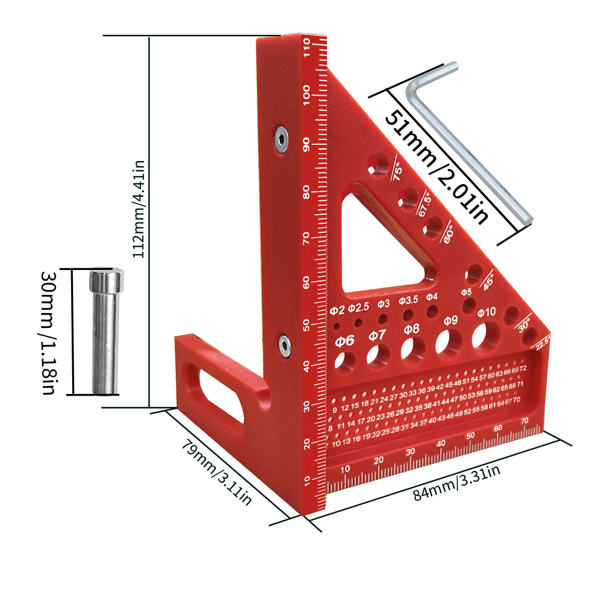 1pc 3D Multi-Angle, Precision  - огляд і ціна Woodworking For Engineers