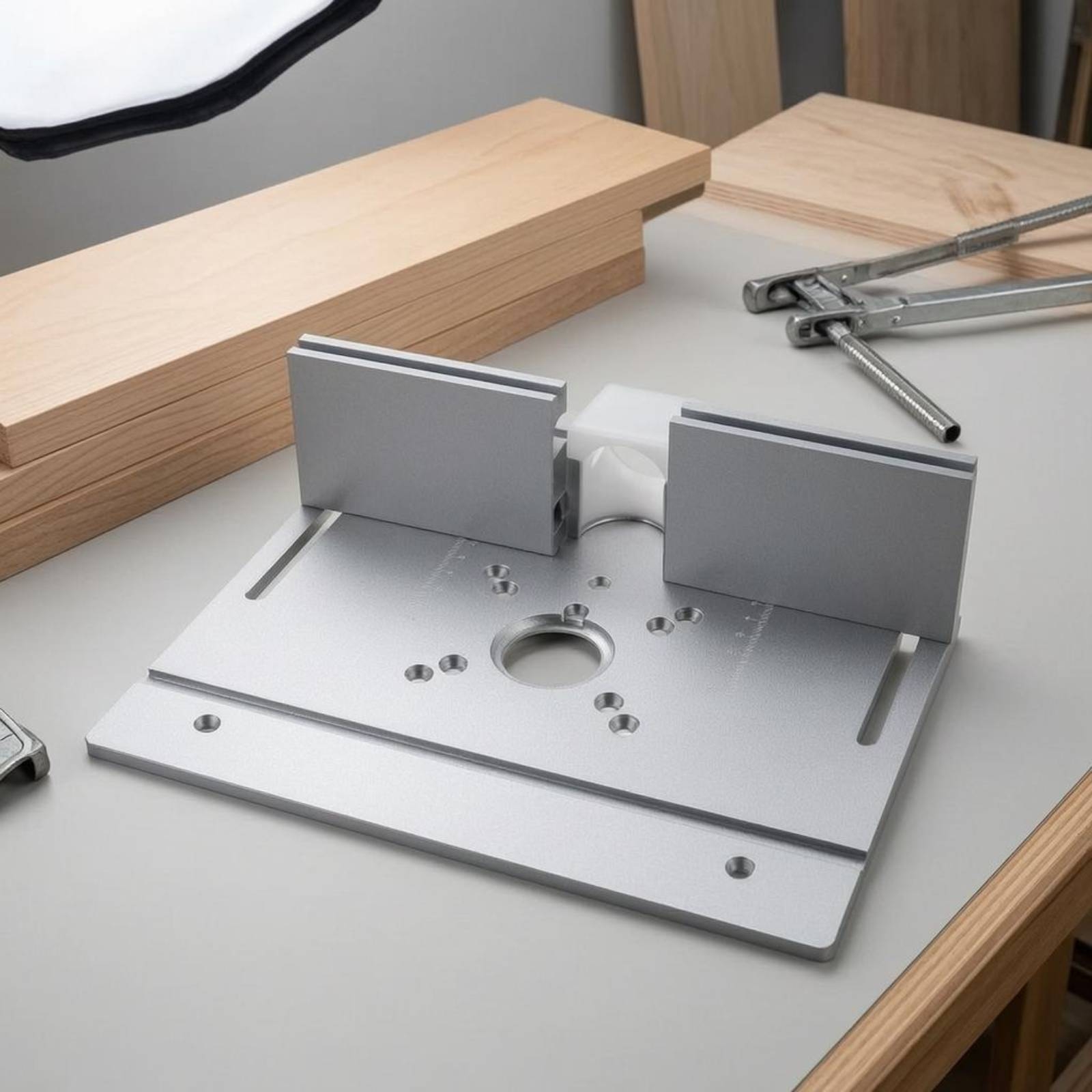 Router Table Insert Plate Coll - огляд і ціна Woodworking Router