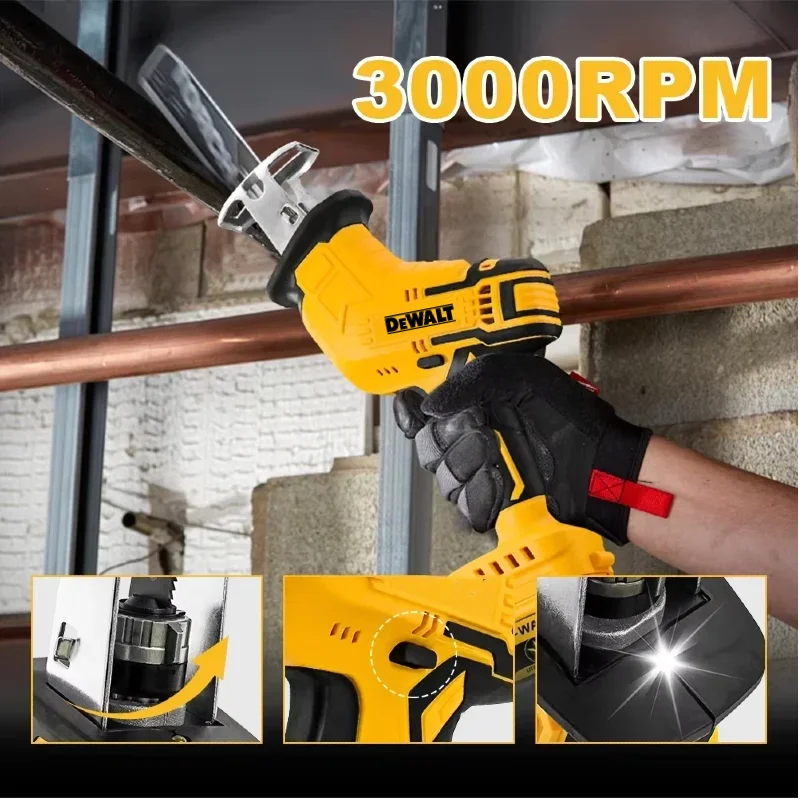 Dewalt  Brushless Reciprocatin - огляд і ціна Woodworking Essential Tools