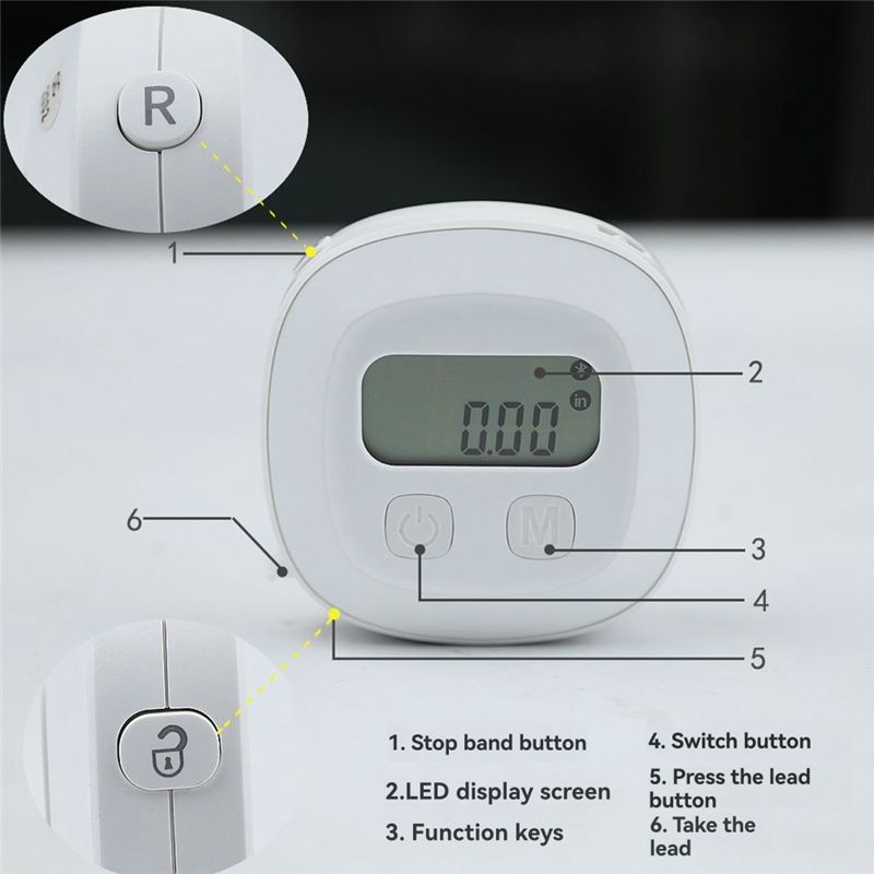 ABJI-Smart Body Tape Measure F - огляд і ціна Woodworking Unlimited