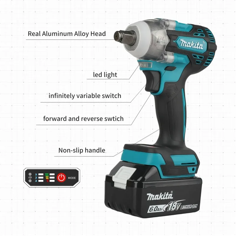 Makita DTW300 Wind Cannon Remo - огляд і ціна Woodworking Essential Tools