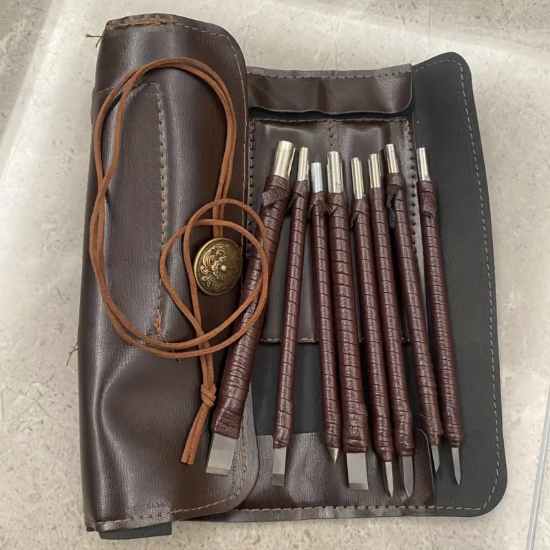 ‌8pcs Tungsten Steel Carving C - огляд і ціна Wood Chisel Set