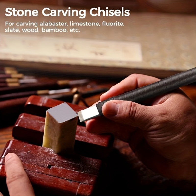 ‌8pcs Tungsten Steel Carving C - огляд і ціна Wood Chisel Set