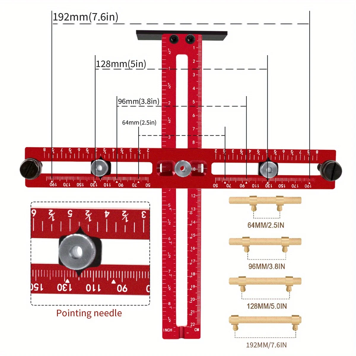 Aluminum Cabinet Handle Jig Ad - огляд і ціна Woodworking Pdf