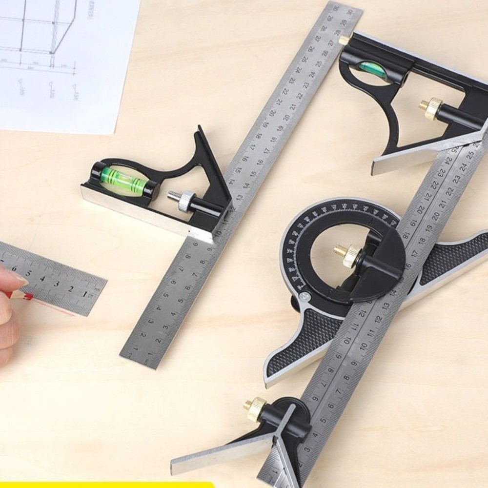 3-in-1 Combination Square Rule - огляд і ціна Woodworking For Engineers
