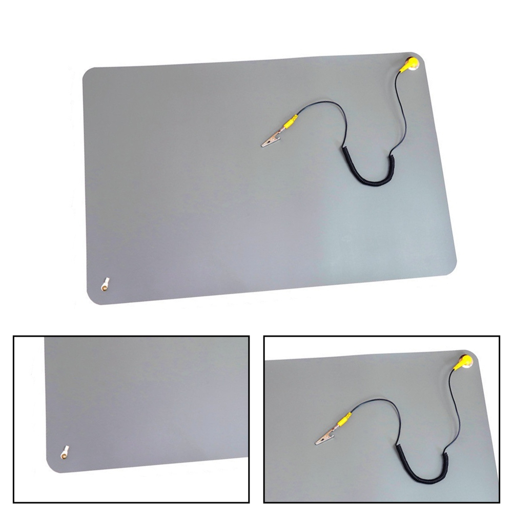 Gray Rubber Antistatic Mat 60x - огляд і ціна Woodworking Workshop Design