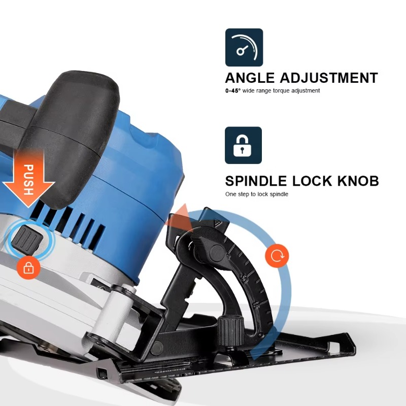 Cordless Circular Saw Hand Hel - огляд і ціна Woodworking Cutting Tools