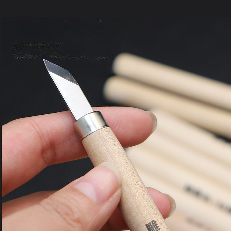 Carving Knife Set Woodblock Ru - огляд і ціна Wood Chisel Set
