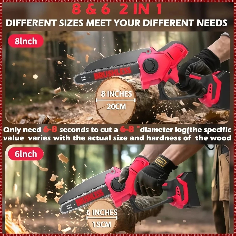 Electric Chain Saw Pruning Saw - огляд і ціна Woodworking Essential Tools