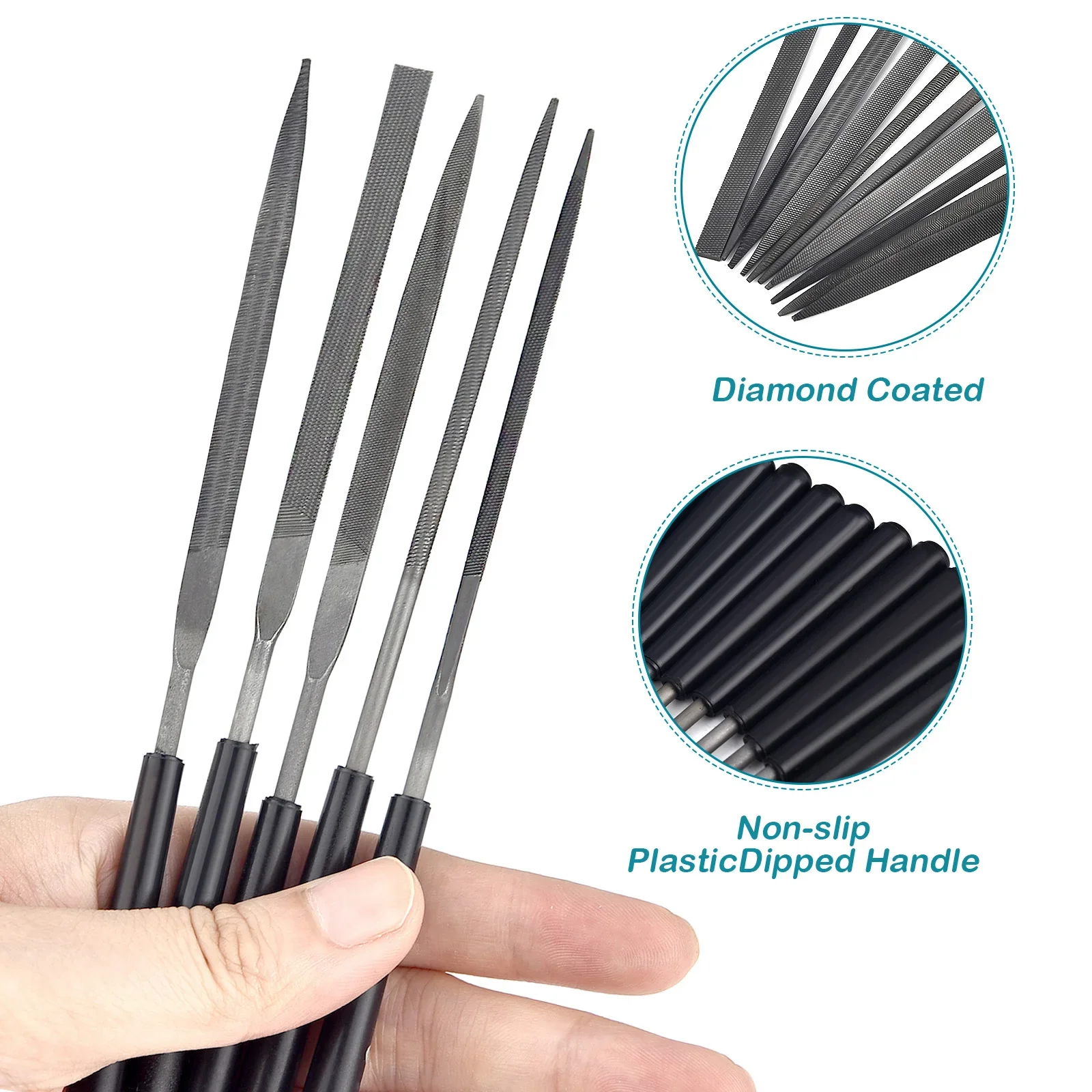 3/5/10pcs Needle File Set Meta - огляд і ціна Woodworking Rasps And Files
