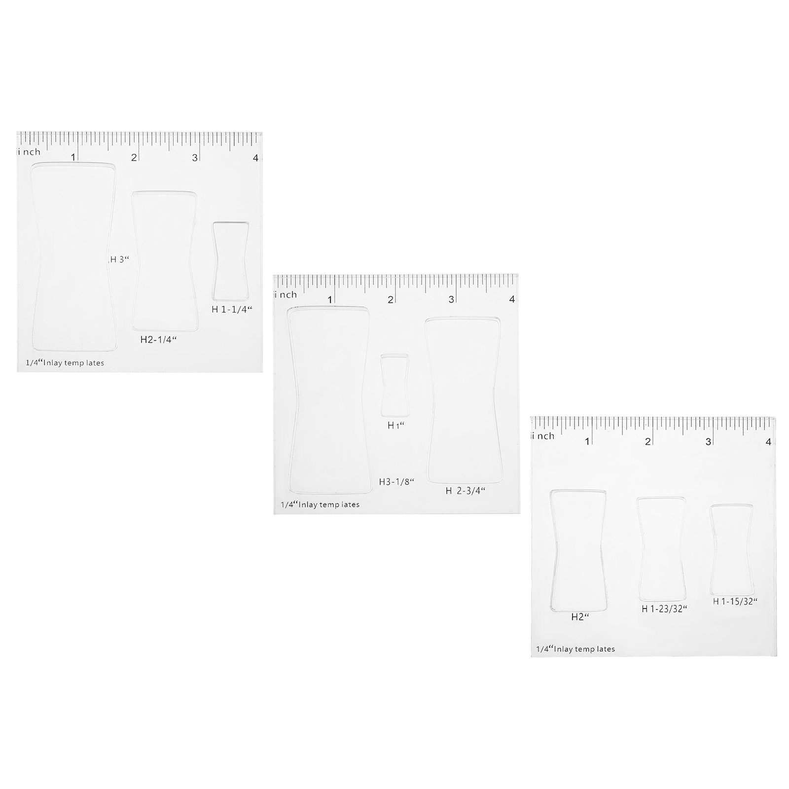 3Pcs Acrylic Router Inlay Temp - огляд і ціна Woodworking Router