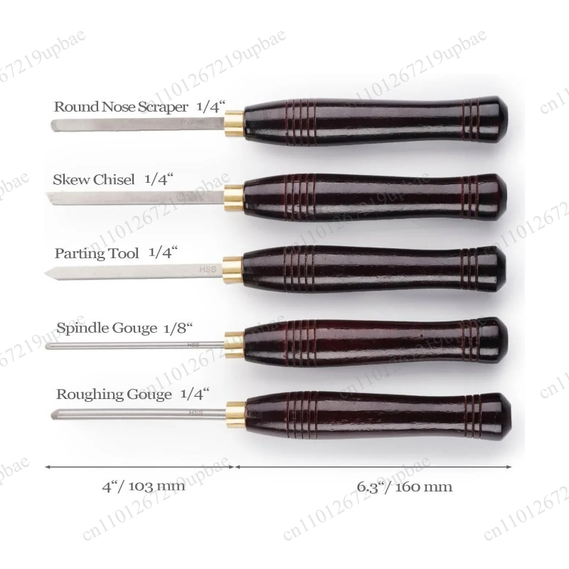 5Pcs HSS Lathe Chisel Set High - огляд і ціна Wood Chisel Set