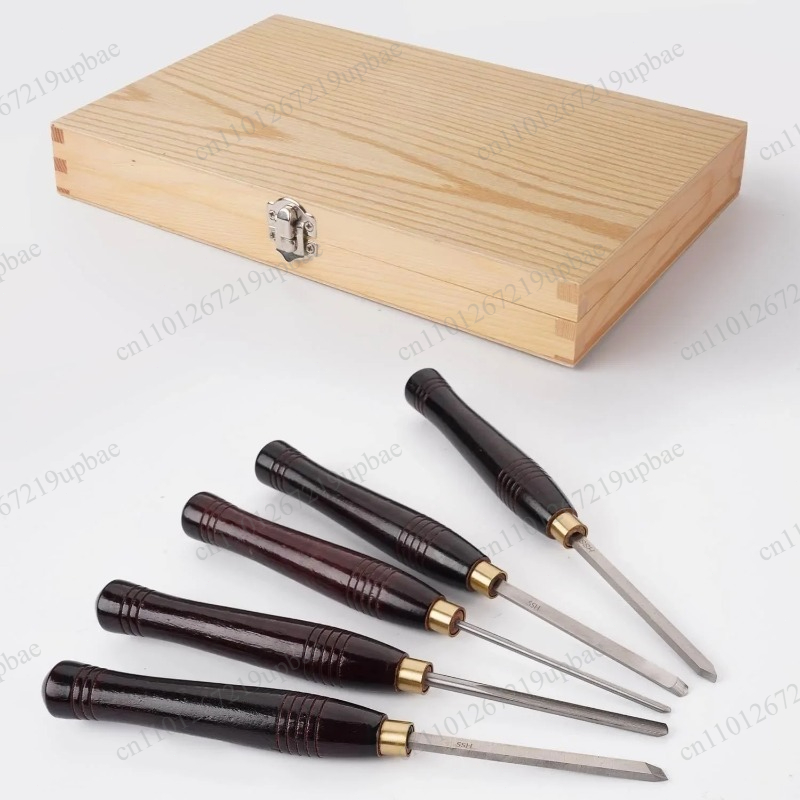 5Pcs HSS Lathe Chisel Set High - огляд і ціна Wood Chisel Set