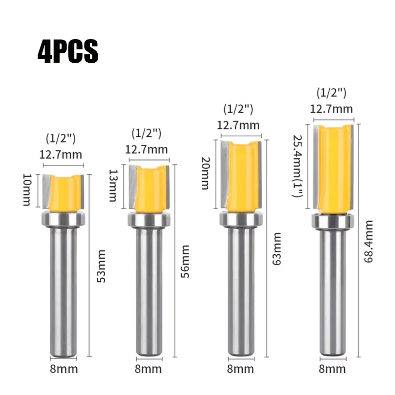 Milling Cutter 8mm Shank Templ - огляд і ціна Woodworking Pdf