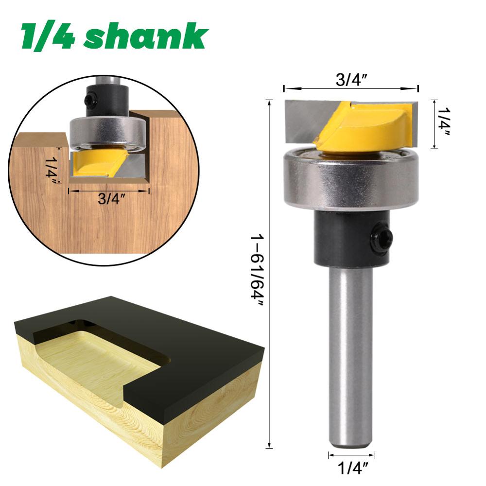 JGZUI 6mm Shank 1/4' Template  - огляд і ціна Woodworking Pdf