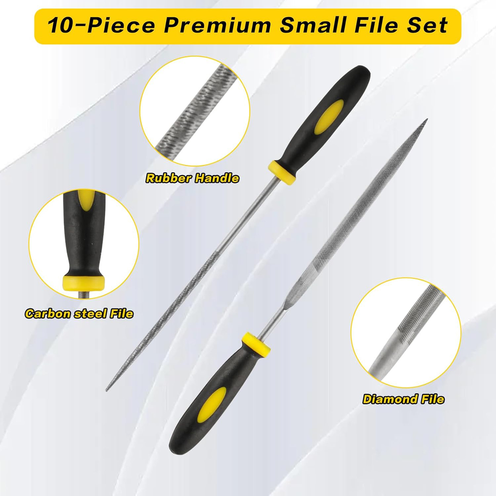 Mini Metal Needle File Set 5/1 - огляд і ціна Woodworking Rasps And Files