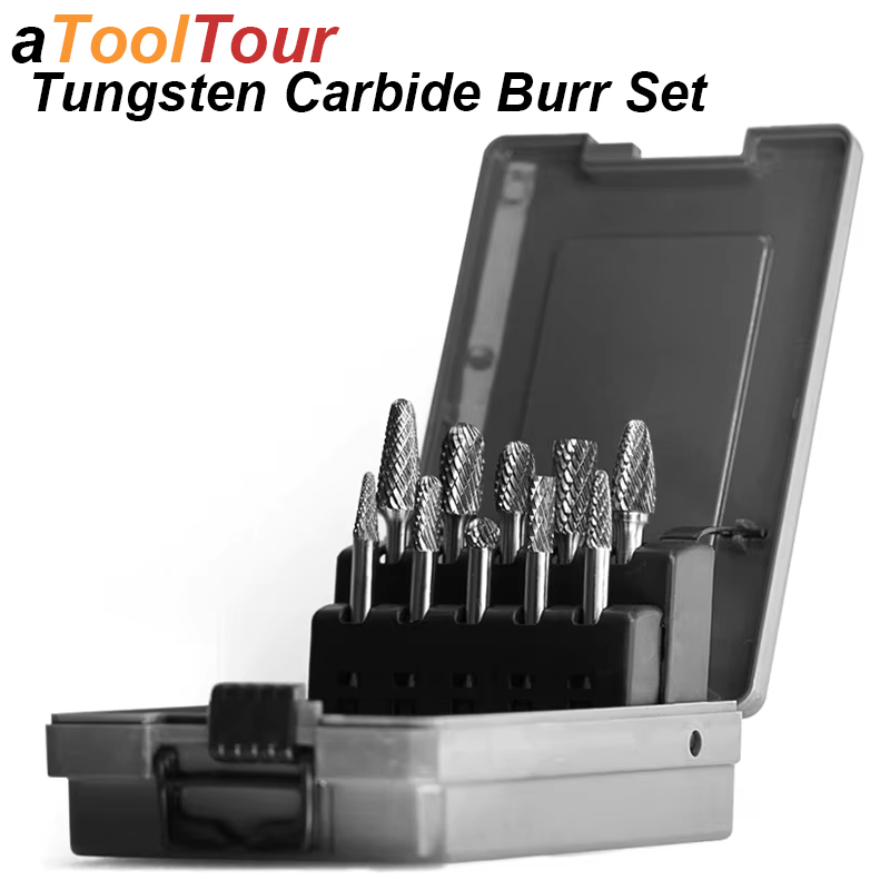 Tungsten Carbide Burrs Set 6mm - огляд і ціна Woodworking Rasps And Files